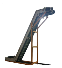 Ленточный конвейер с юбкой